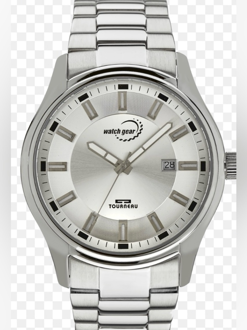 Tourneau Silver Dial Stainless WATCHGEAR BY TOURNEAU CORPORATE COLLECTION men’s